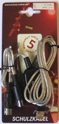Mostrar informações para Cabo MIDI/USB Schulz Kabel UMX2 2mt. Imagem de Cabo MIDI/USB Schulz Kabel UMX2 2mt.