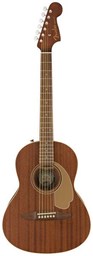 Mostrar informações para Guitarra Acústica Fender Sonoran Mini MAH WN Imagem de Guitarra Acústica Fender Sonoran Mini MAH WN