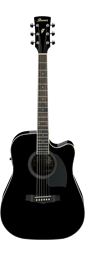 Mostrar informações para Guitarra Acústica Ibanez PF15ECE-BK Imagem de Guitarra Acústica Ibanez PF15ECE-BK
