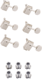Mostrar informações para Carrilhões Fender ClassicGear Machine Heads CHR 0990802100 Imagem de Carrilhões Fender ClassicGear Machine Heads CHR 0990802100