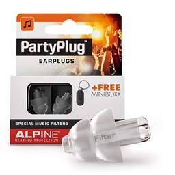 Mostrar informações para Proteções Auditivas Alpine PartyPlug Imagem de Proteções Auditivas Alpine PartyPlug