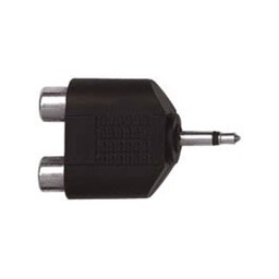 Mostrar informações para Adaptador Proel 2 x RCA Fêmea para Jack 3,5mm Mono Macho AT125 Imagem de Adaptador Proel 2 x RCA Fêmea para Jack 3,5mm Mono Macho AT125
