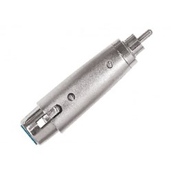 Mostrar informações para Adaptador Proel XLR Fêmea para RCA Macho AT510 Imagem de Adaptador Proel XLR Fêmea para RCA Macho AT510