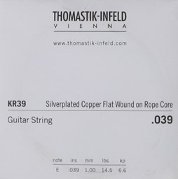 Mostrar informações para Corda para Guitarra Clássica Thomastik Nylon .039 KR39 Imagem de Corda para Guitarra Clássica Thomastik Nylon .039 KR39