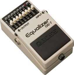 Mostrar informações para Pedal Boss Equalizer GE-7 Imagem de Pedal Boss Equalizer GE-7