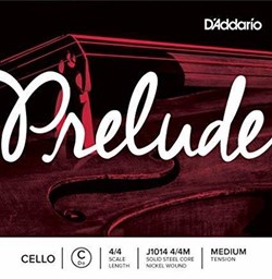 Mostrar informações para Corda Individual para Violoncelo D'Addario Prelude C (Dó) J1014 4/4M Imagem de Corda Individual para Violoncelo D'Addario Prelude C (Dó) J1014 4/4M