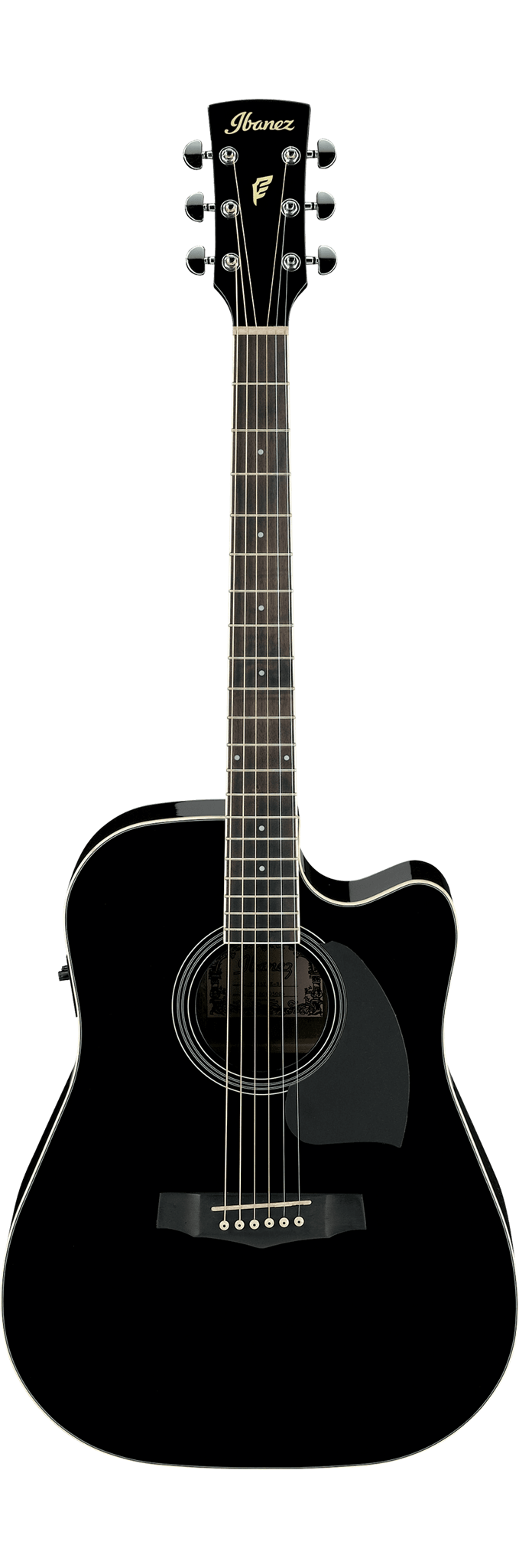 Imagem de Guitarra Acústica Ibanez PF15ECE-BK
