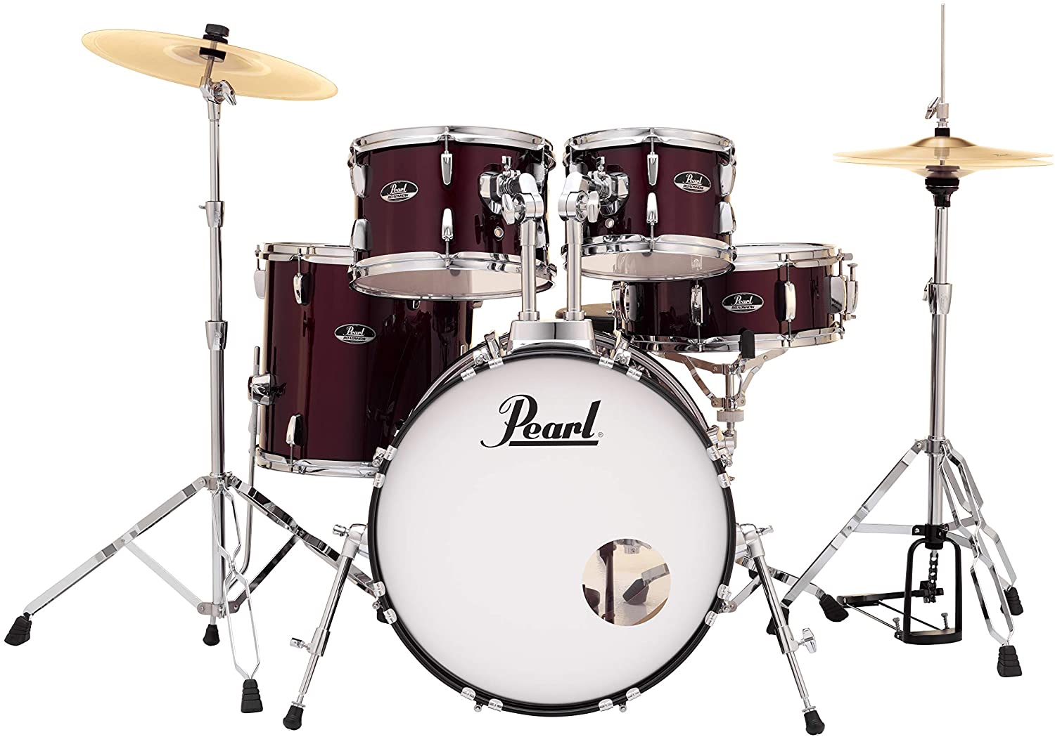 Imagem de Bateria Pearl Roadshow RS505C/C91 Red Wine