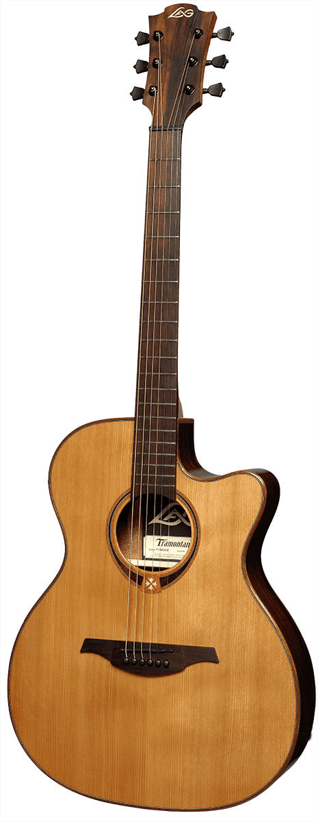 Imagem de Guitarra Acústica Amplificada LAG T118ASCE Slim Natural
