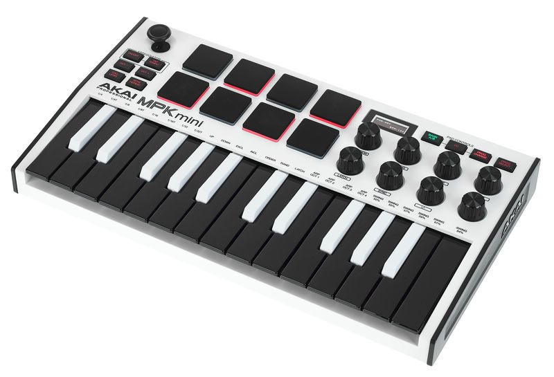Imagem de Teclado MIDI AKAI MPK Mini White MKIII