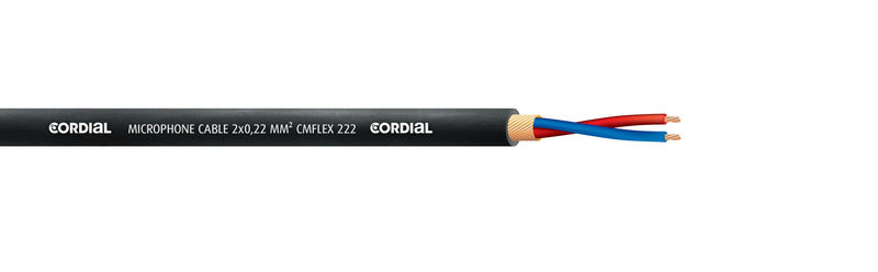 Imagem de Bobine Cabo Microfone Cordial CMK 222 100mt.