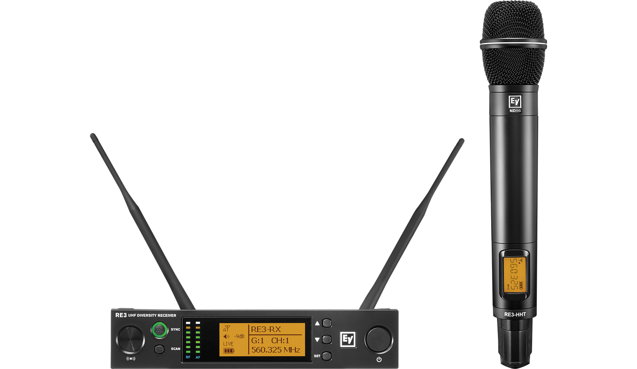 Imagem de Microfone Sem Fios Electro Voice RE3-ND86-5L
