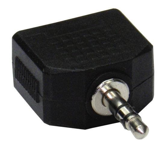 Imagem de Adaptador Schulz Kabel 2 x Jack 3.5mm Fêmea para Jack 3,5mm Stereo Macho S-65