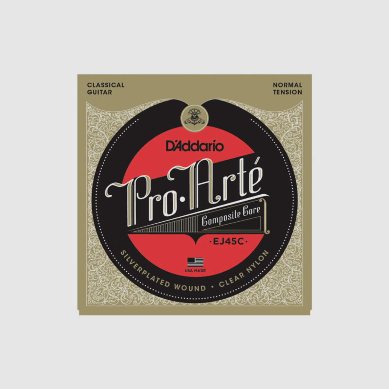 Imagem de Jogo Cordas para Guitarra Clássica D'Addario EJ45C