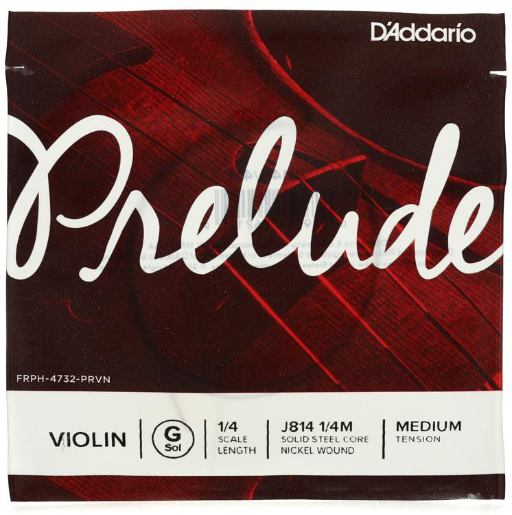 Imagem de Corda para Violino D'addario Sol J814 1/4M