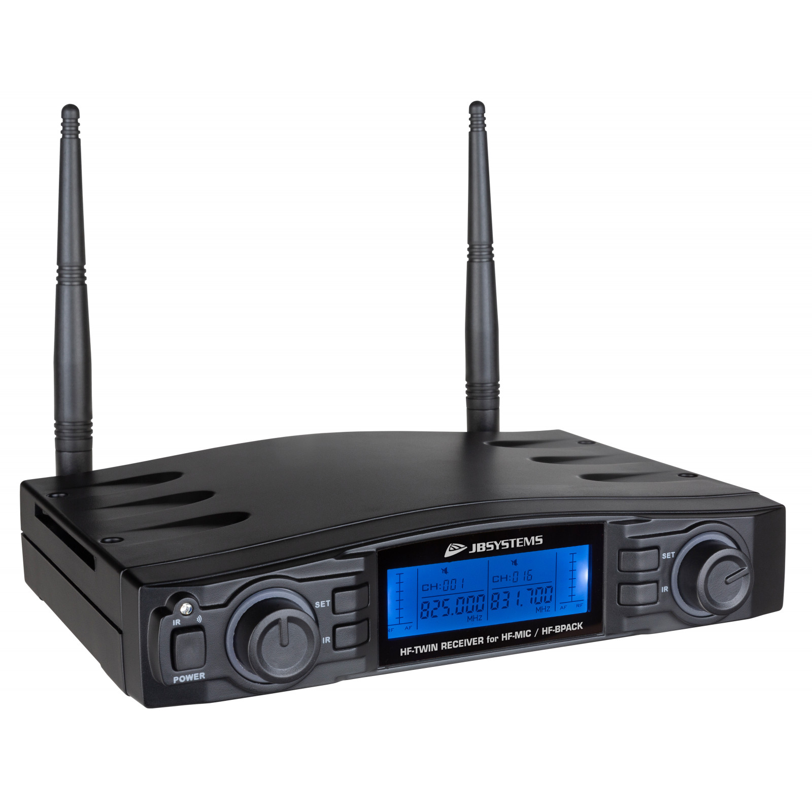 Imagem de Recetor UHF JB Systems HF-TWIN Receiver