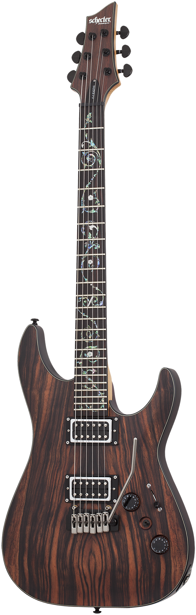 Imagem de Guitarra Elétrica Schecter Hellraiser C-1 Exotic Ebony NS