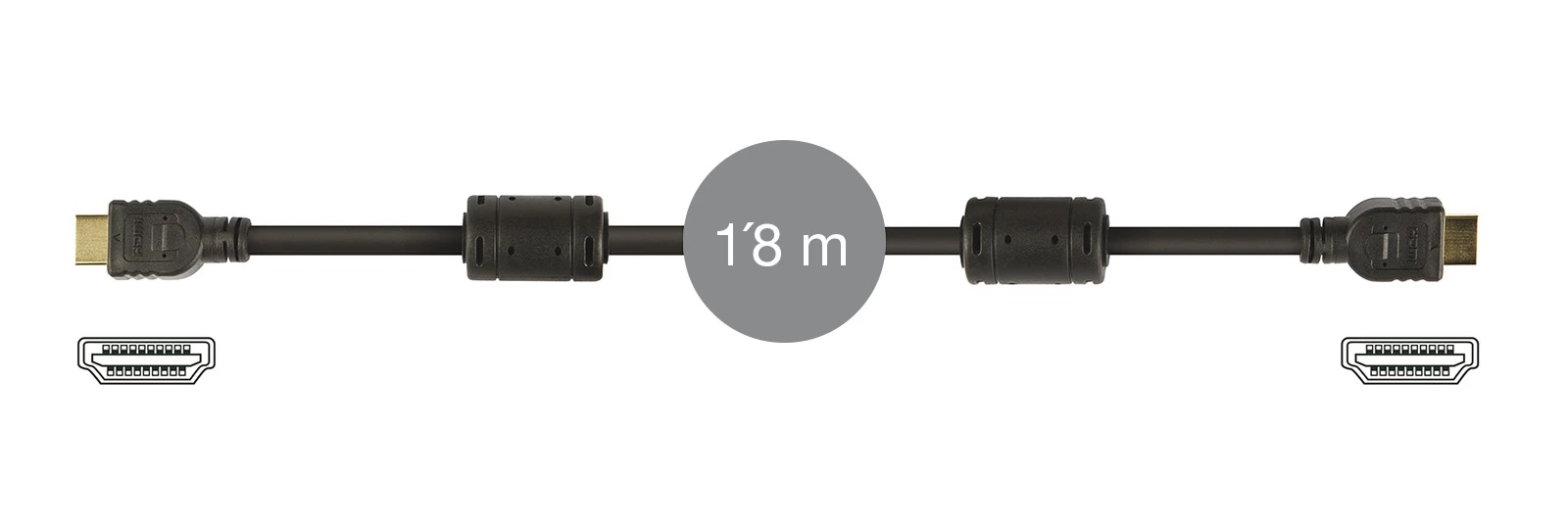 Imagem de Cabo Fonestar HDMI 7908 1,80mt.