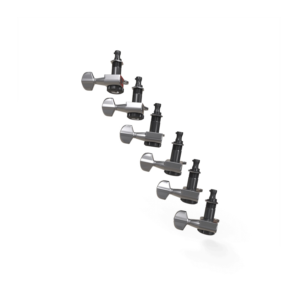 Imagem de Carrilhões D'Addario Auto-Trim In-Line Cromados PWAT-6R1