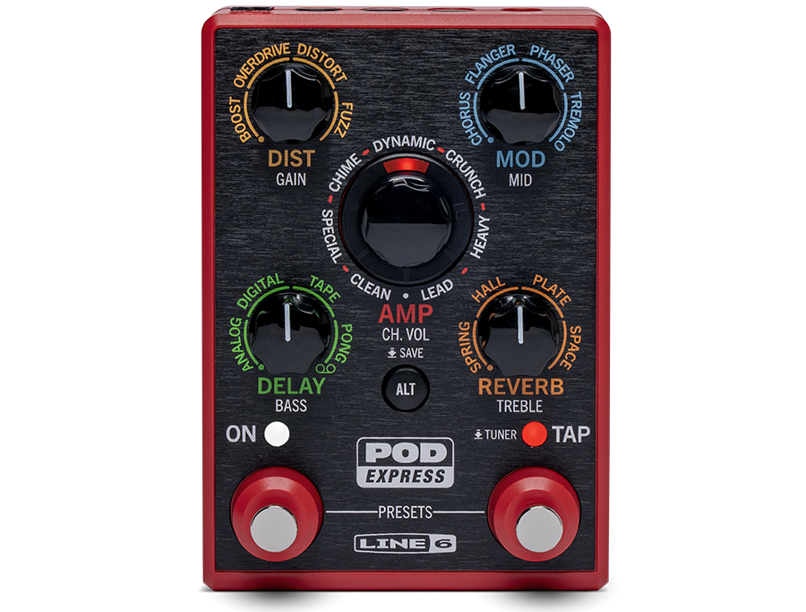 Imagem de Pedal Line6 Pod Express Guitar