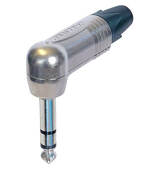 Imagem de Ficha Jack 6,3mm Angulada Neutrik NP3RX