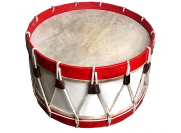 Imagem de Bombo Tradicional 50cm ZP-7 Vermelho