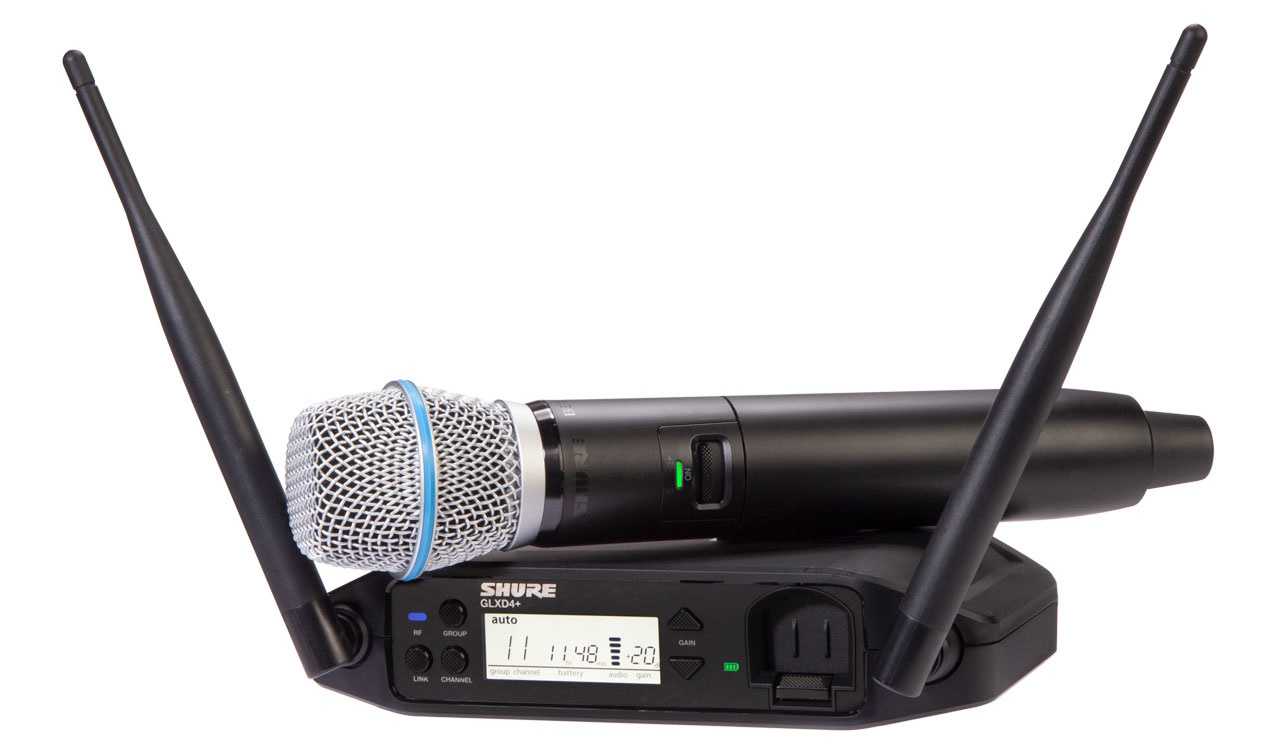 Imagem de Microfone Sem Fios Shure Beta87A GLXD24+E/B87A-Z4