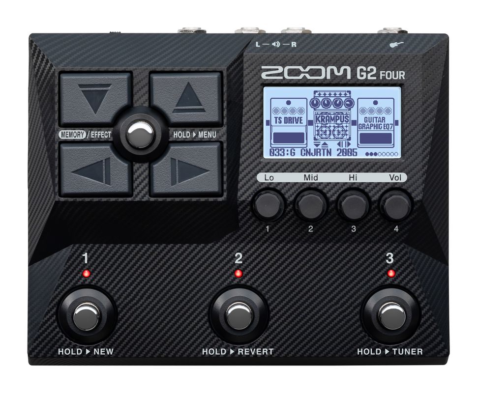 Imagem de Pedaleira para Guitarra Elétrica Zoom G2 Four