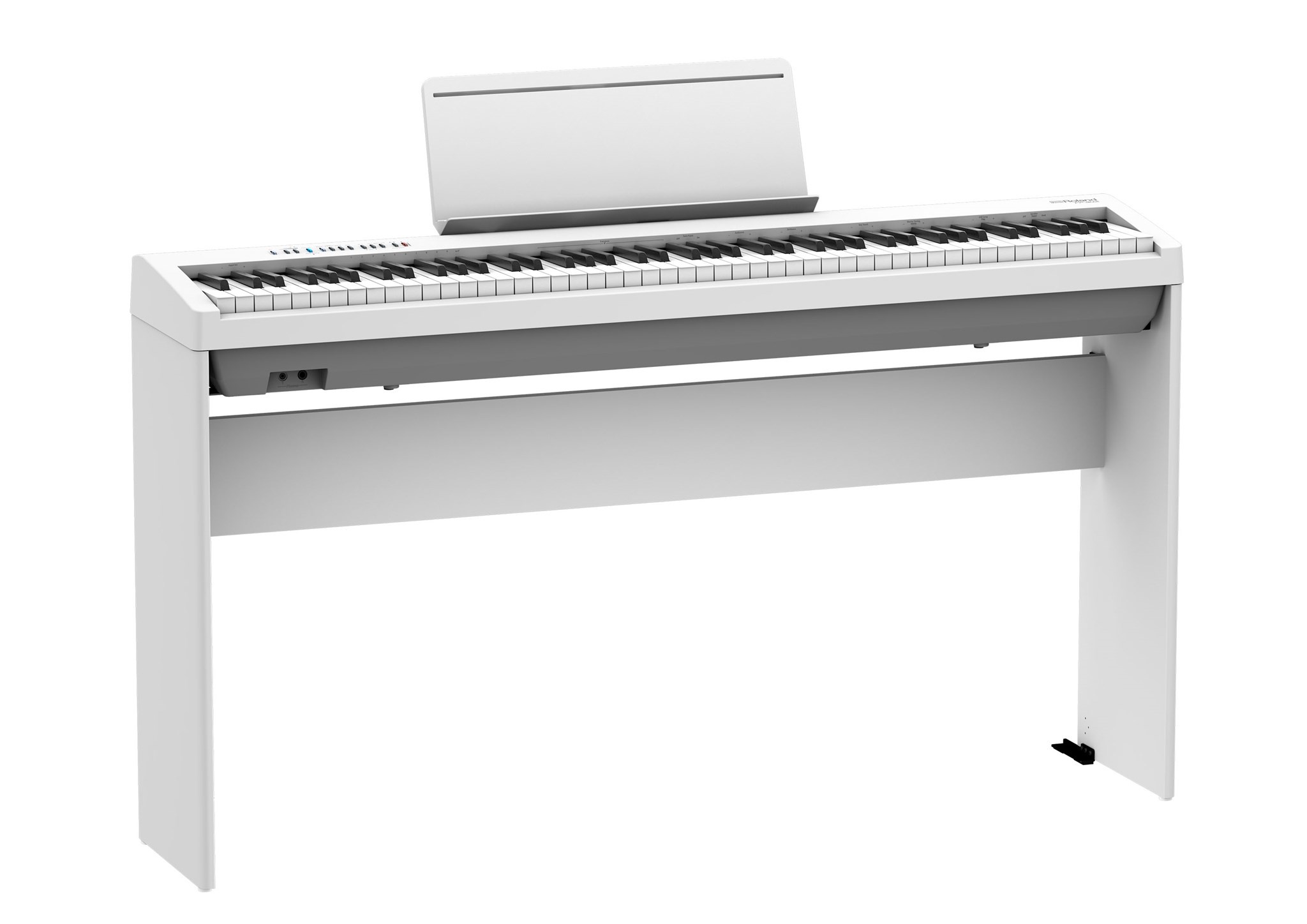 Imagem de Conjunto Piano Roland FP-30X WH + Pernas Roland KSC-70WH