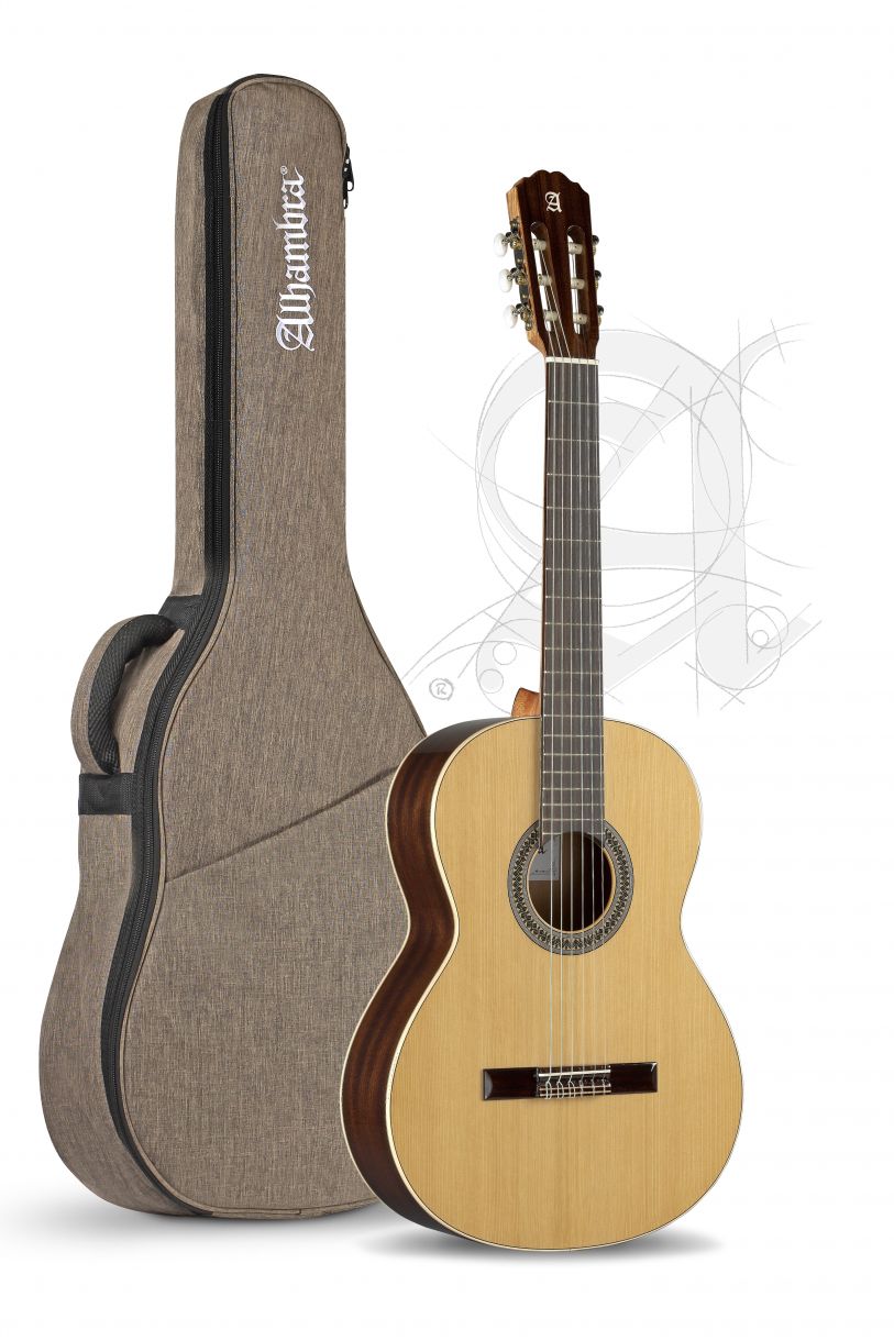 Imagem de Guitarra Clássica Alhambra 2C c/ Gigbag