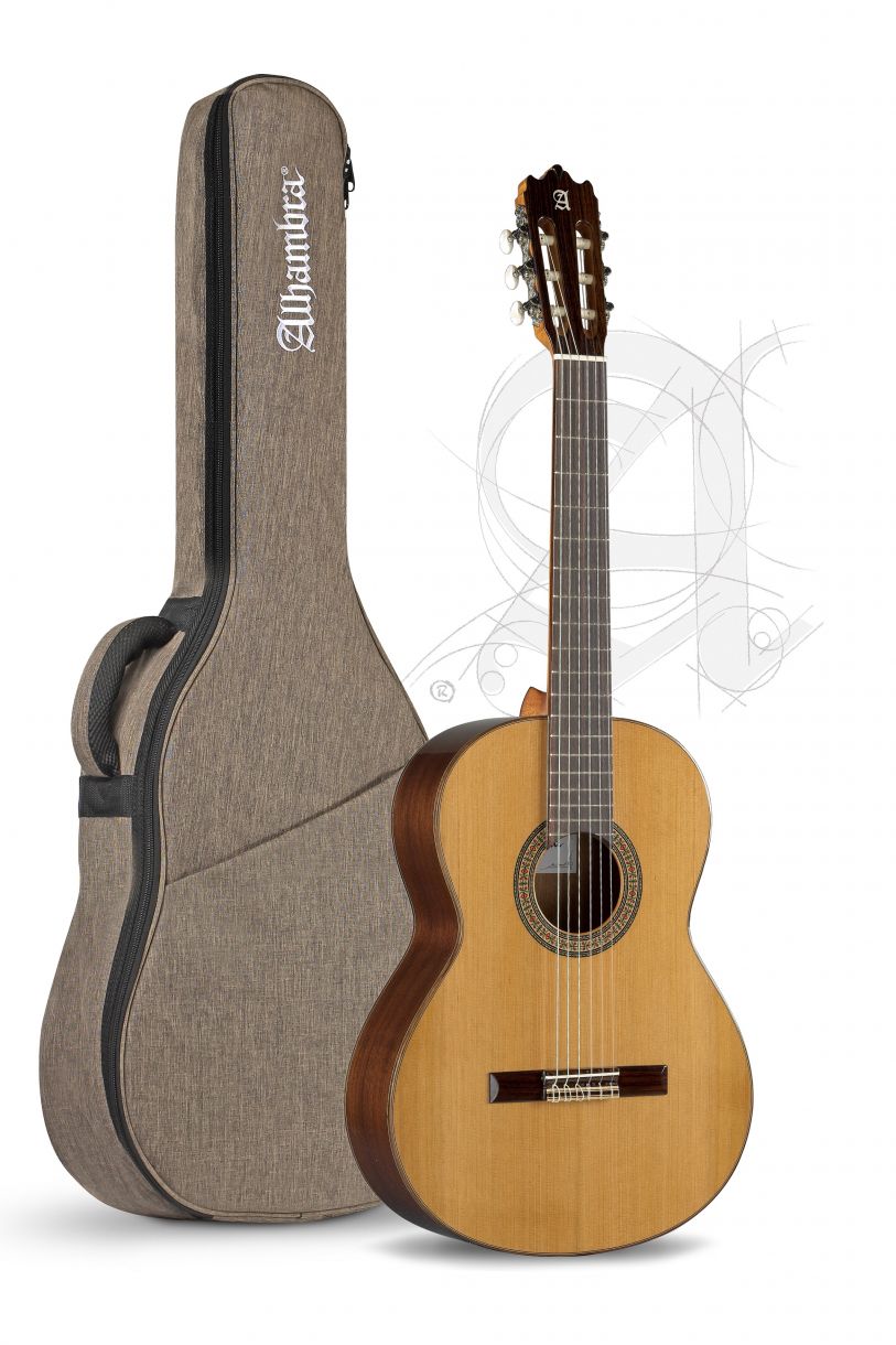 Imagem de Guitarra Clássica Alhambra 3C c/ Gigbag