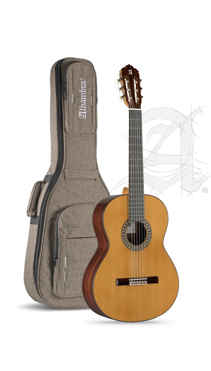 Imagem de Guitarra Clássica Alhambra 5P c/ Gigbag