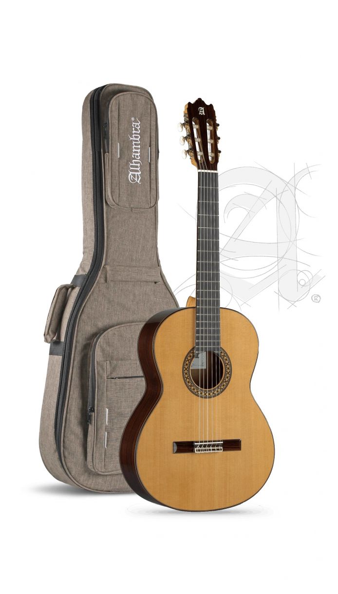 Imagem de Guitarra Clássica Alhambra 4P c/ Gigbag