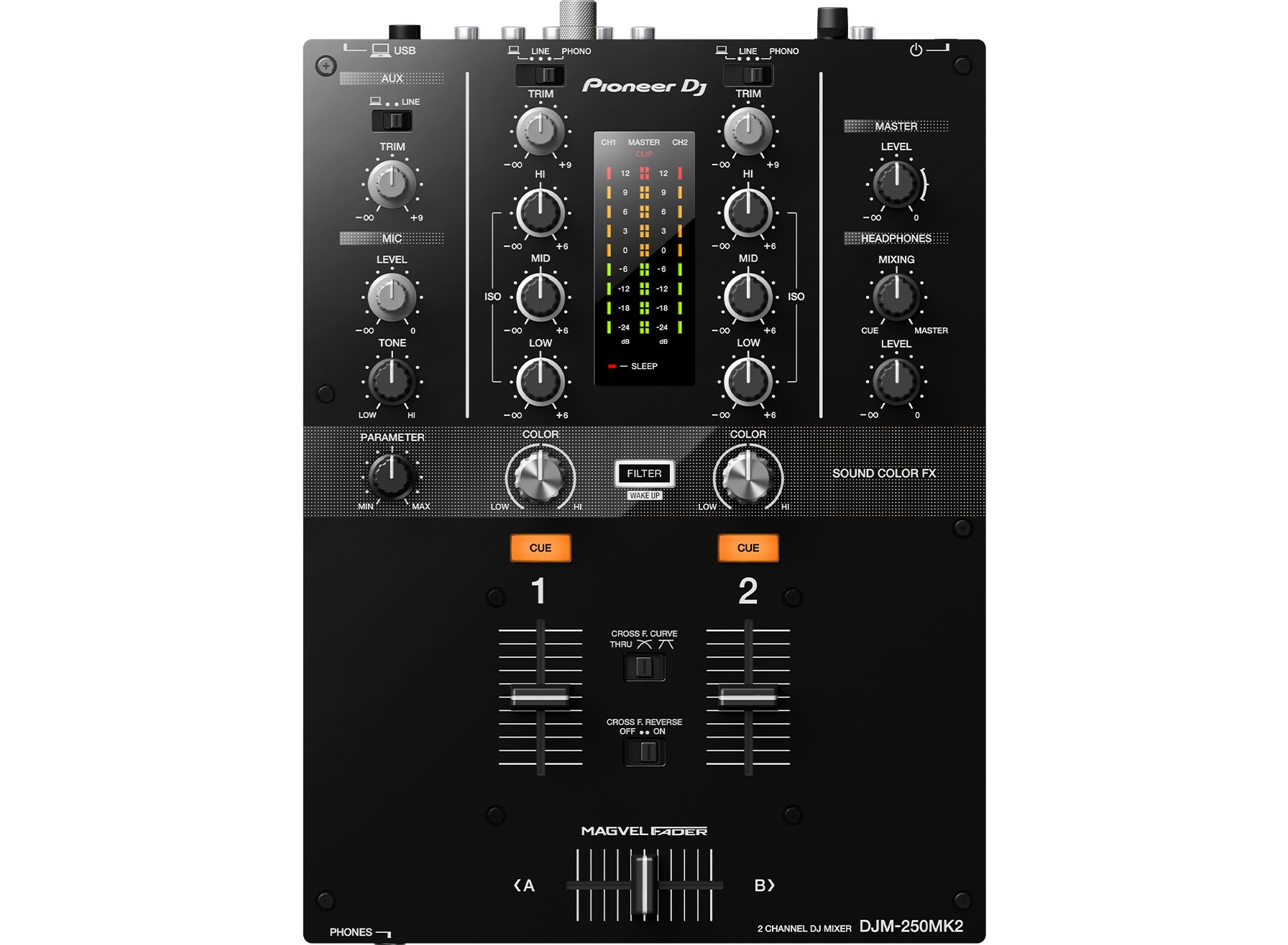 Imagem de Mesa de Mistura Pioneer DJ DJM-250MK2
