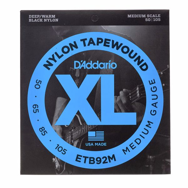Imagem de Jogo Cordas para Baixo Elétrico D'Addario ETB92M