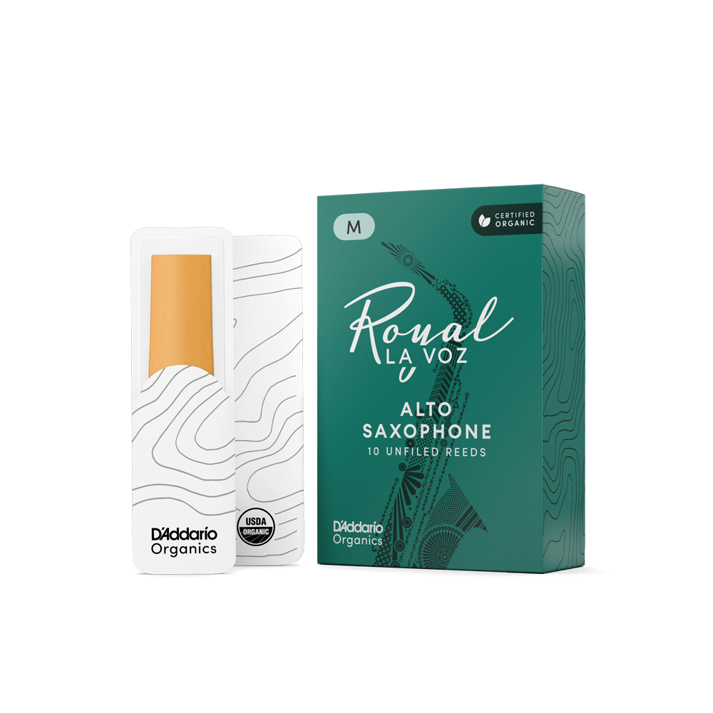 Imagem de Palheta para Saxofone Alto Royal La Voz M RJC10MD