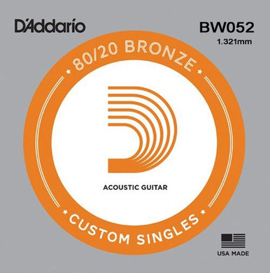 Imagem de Corda Individual  Guitarra Acústica D'Addario BW052