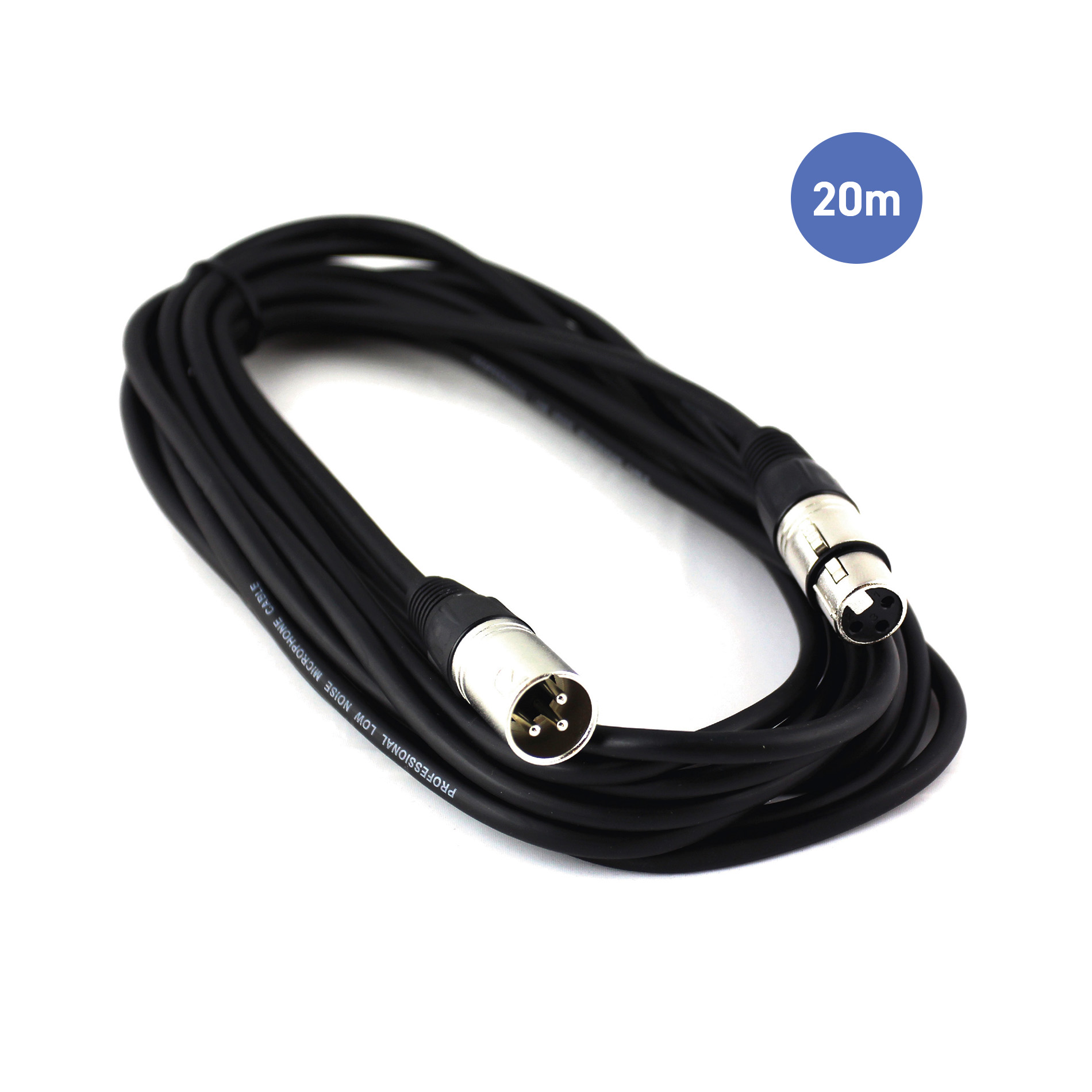 Imagem de Cabo XLR Power Acoustics CAB2107-20M 20mt.