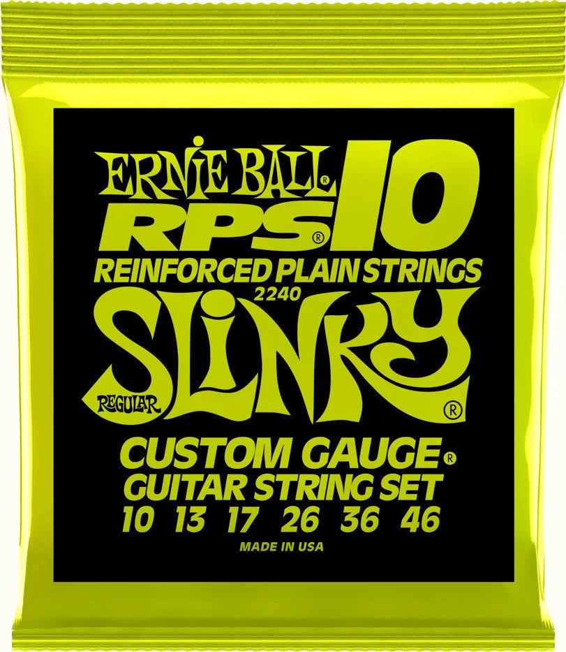 Imagem de Jogo Cordas para Guitarra Elétrica Ernie Ball RPS10 2240