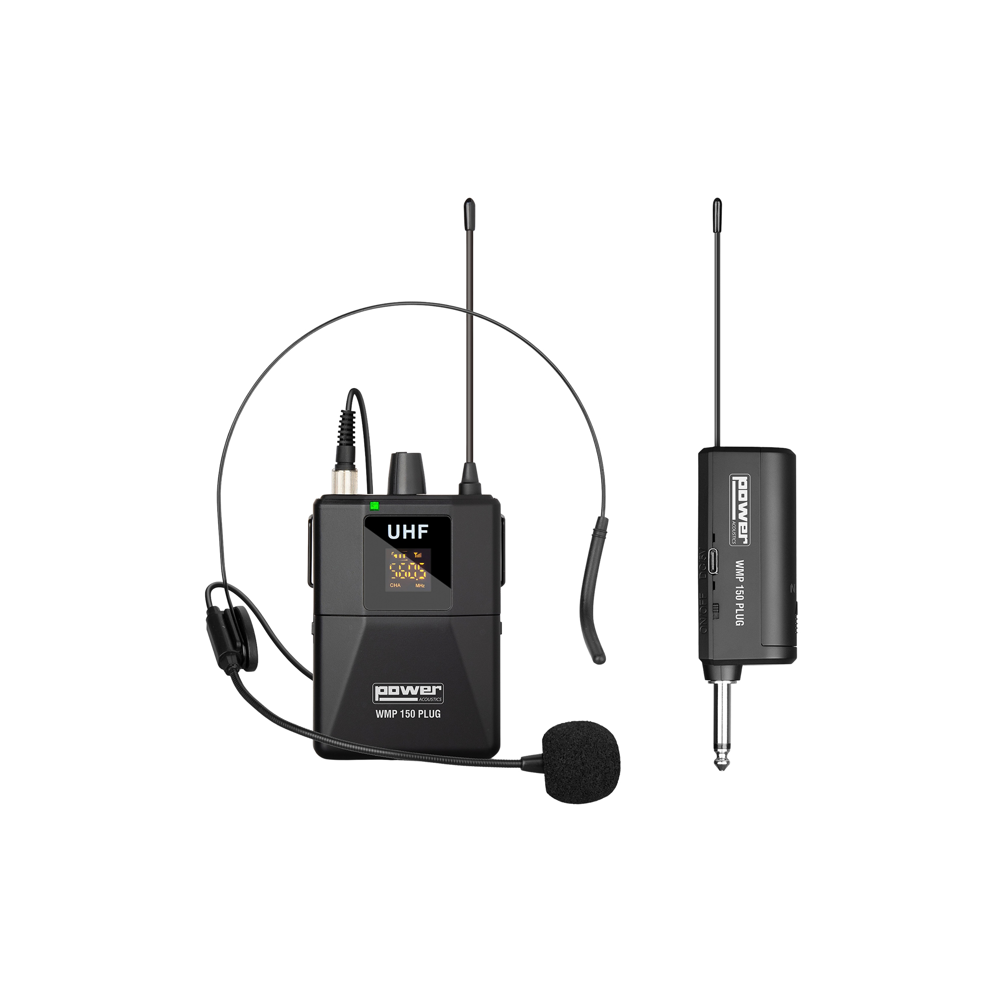 Imagem de Microfone Headset Sem Fios Power Acoustics WMP 150 PLUG