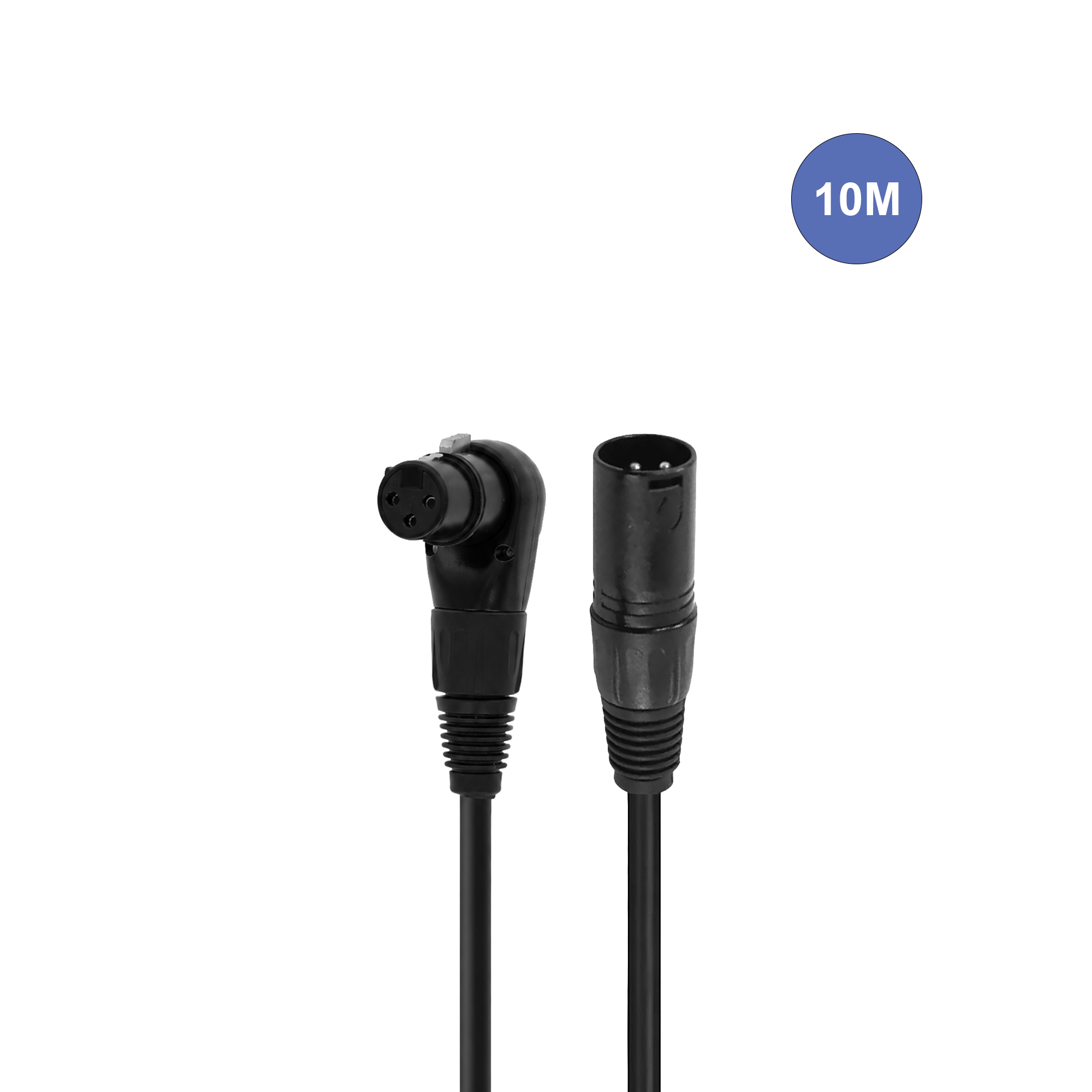 Imagem de Cabo XLR Macho/XLR Fêmea Curvo Power Studio AUDIOCAB 4061 10mt.