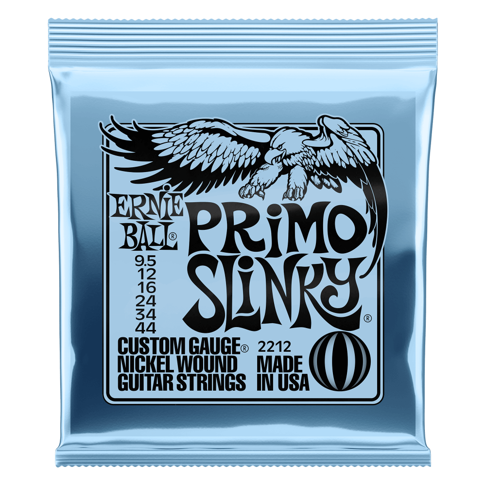 Imagem de Jogo Cordas para Guitarra Elétrica Ernie Ball Primo Slinky 9.5-44 2212
