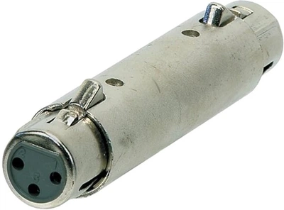 Imagem de Adaptador XLR Fêmea/XLR Fêmea Gewa 191614