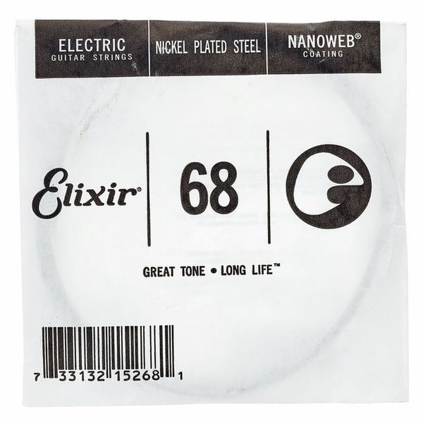 Imagem de Corda Individual para Guitarra Elétrica Elixir .68 Nanoweb Coating