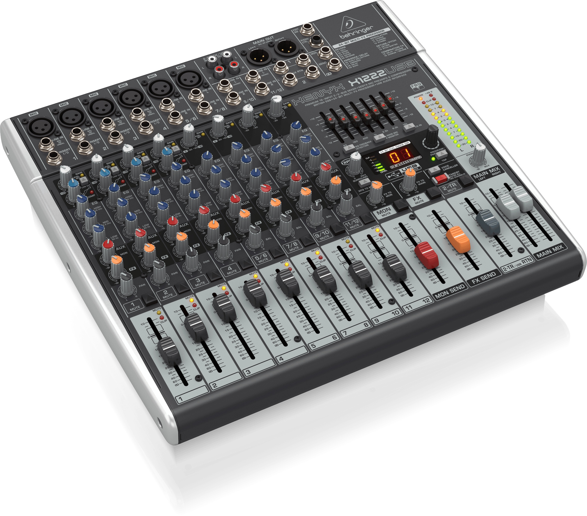 Imagem de Mesa de Mistura Behringer Xenyx X1222USB