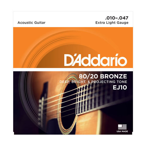 Imagem por categoria Cordas p/ guitarra acústica