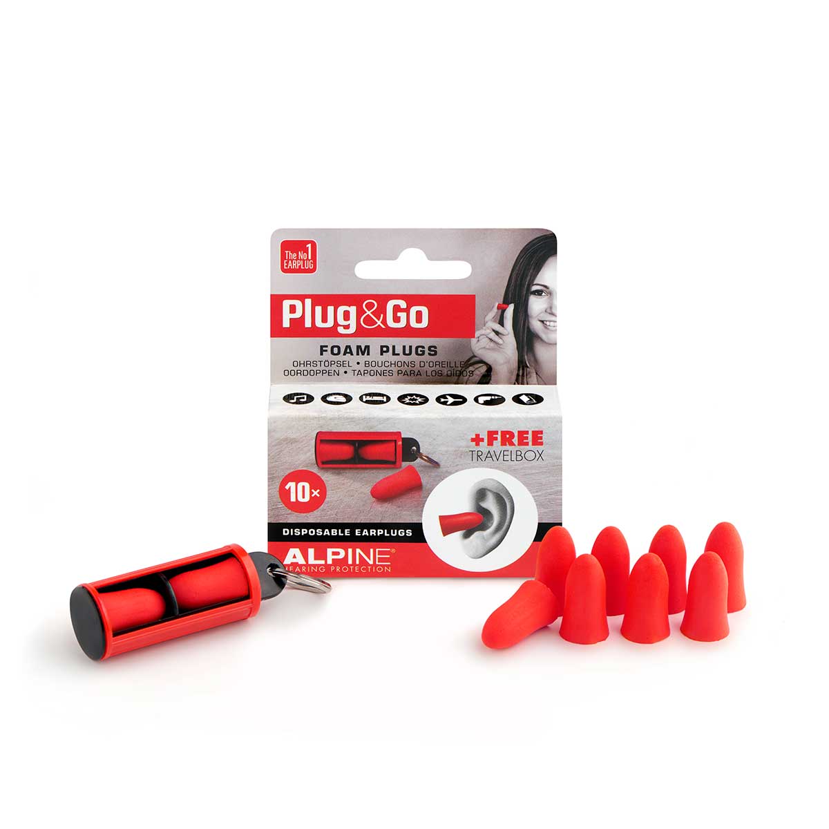 Imagem de Proteções Auditivas Alpine PLUG & GO