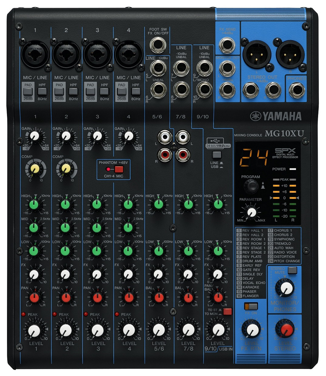 Imagem de Mesa Yamaha MG10XU