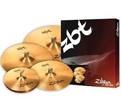 Imagem de Conjunto Pratos Zildjian série ZBT 390 (Hi-Hat 14" Crash 16" Crash 18" Ride 20")