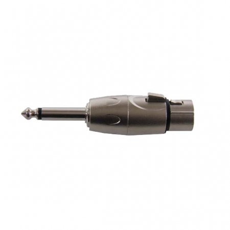 Imagem de Adaptador Schulz Kabel XLR Fêmea para Jack Macho Mono 6,3mm S209